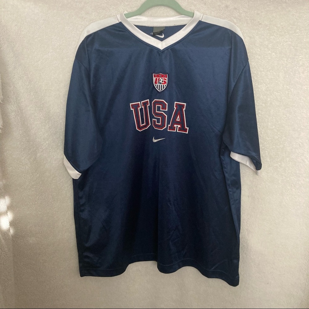 Mens Vintage USA Soccer Jersey||XL